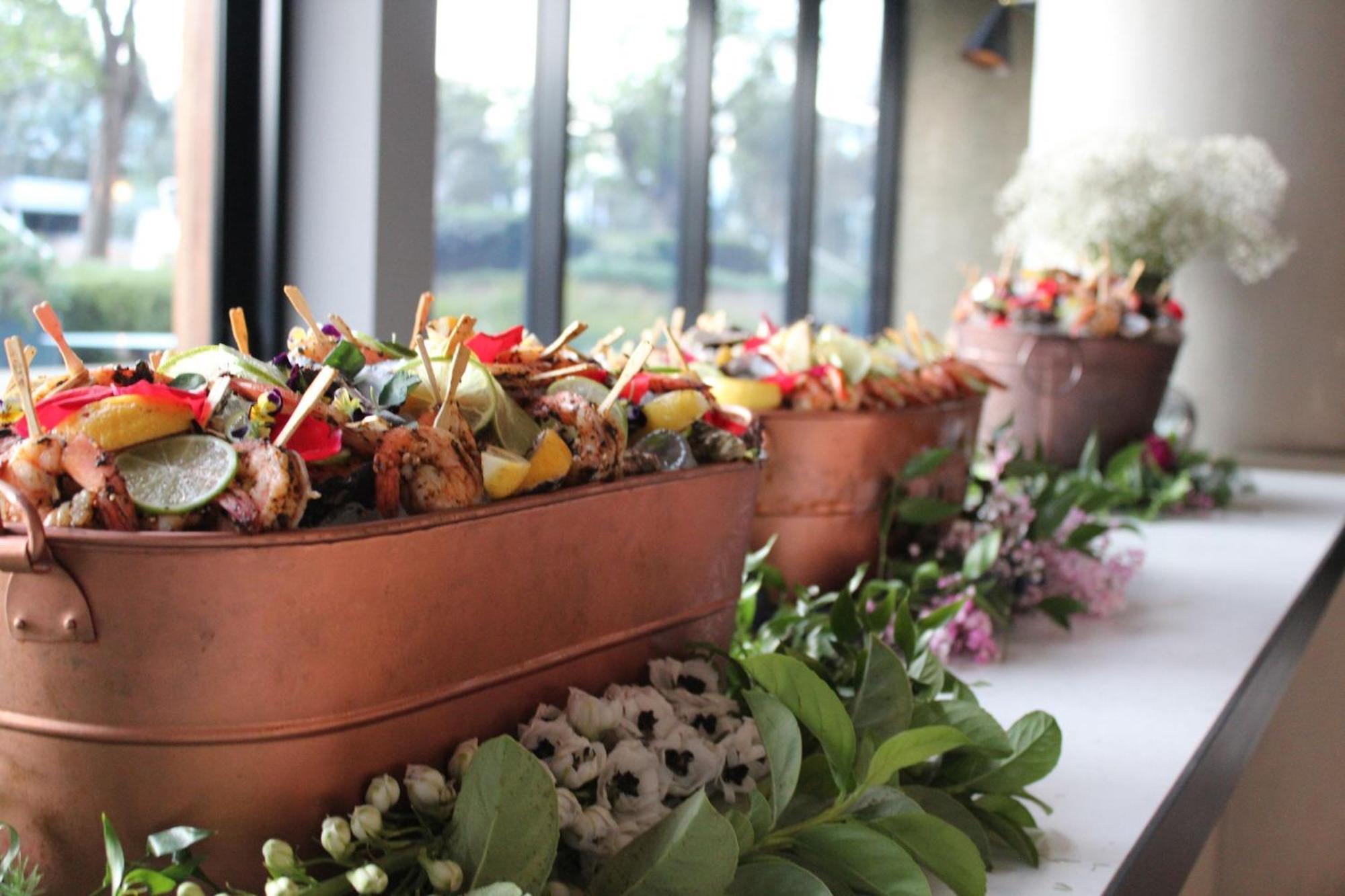 Midnight Hotel, Autograph Collection Канберра Экстерьер фото A salad bar at a wedding reception