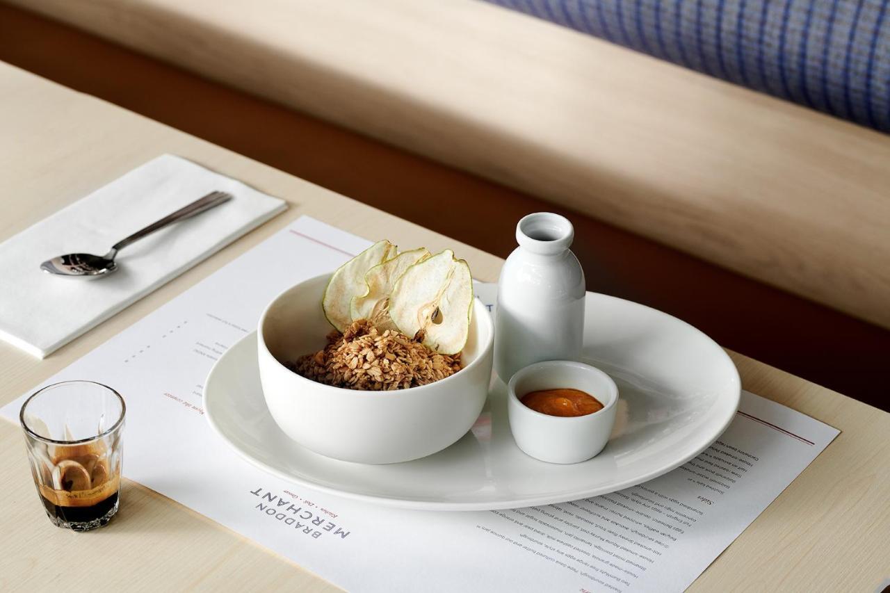 Midnight Hotel, Autograph Collection Канберра Экстерьер фото A bowl of granola with milk and honey